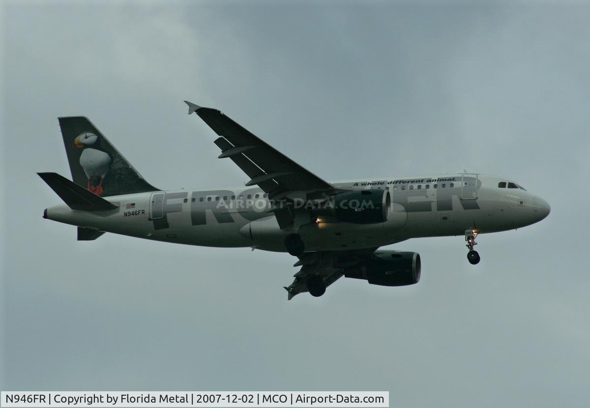 N946FR, 2006 Airbus A319-111 C/N 2763, Perry Puffin