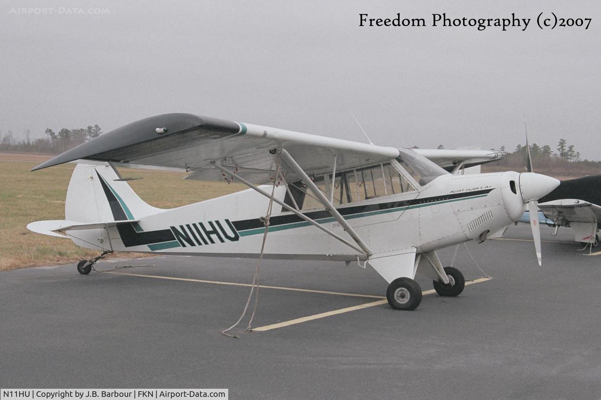 N11HU, 1996 Aviat A-1 Husky C/N 1312, N/A