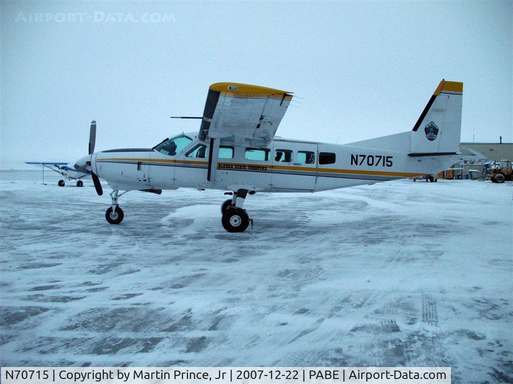 N70715, 1990 Cessna 208 C/N 20800182, AK State Trooper Caravan