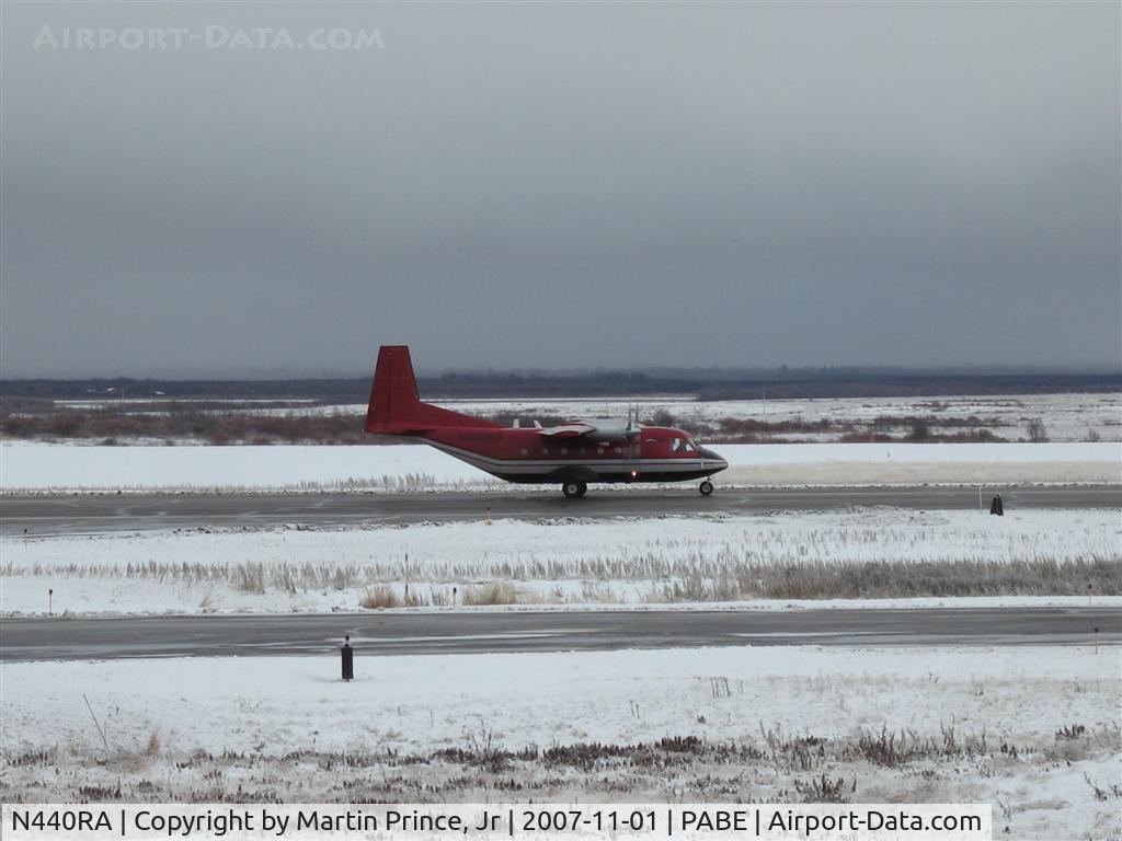 N440RA, CASA C-212-CC C/N 174, Arctic Transportation Services CASA 212 Touch down