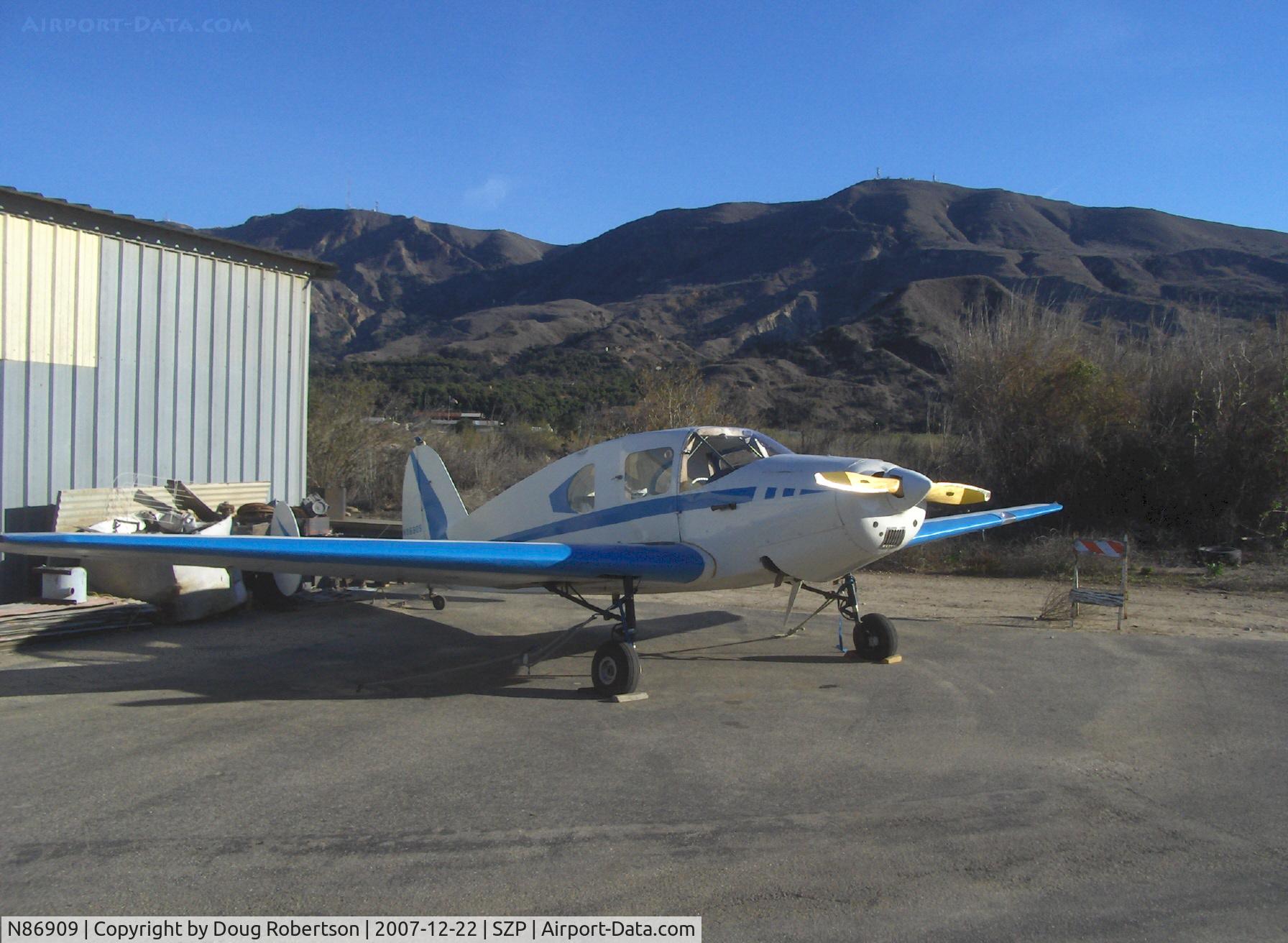 N86909, 1946 Bellanca 14-13 Cruisair Senior C/N 1271, 1946 Bellanca 14-13 CRUISAIR, Franklin 6A4150 150 Hp