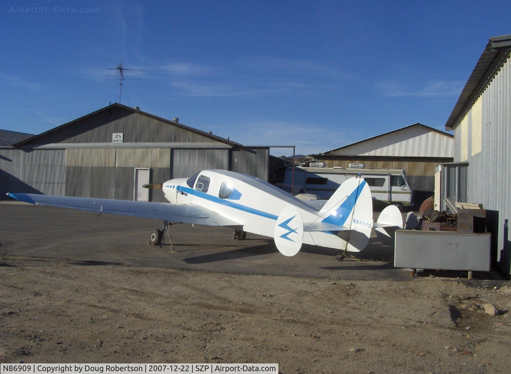 N86909, 1946 Bellanca 14-13 Cruisair Senior C/N 1271, 1946 Bellanca 14-13 CRUISAIR, Franklin 6A4150 150 Hp