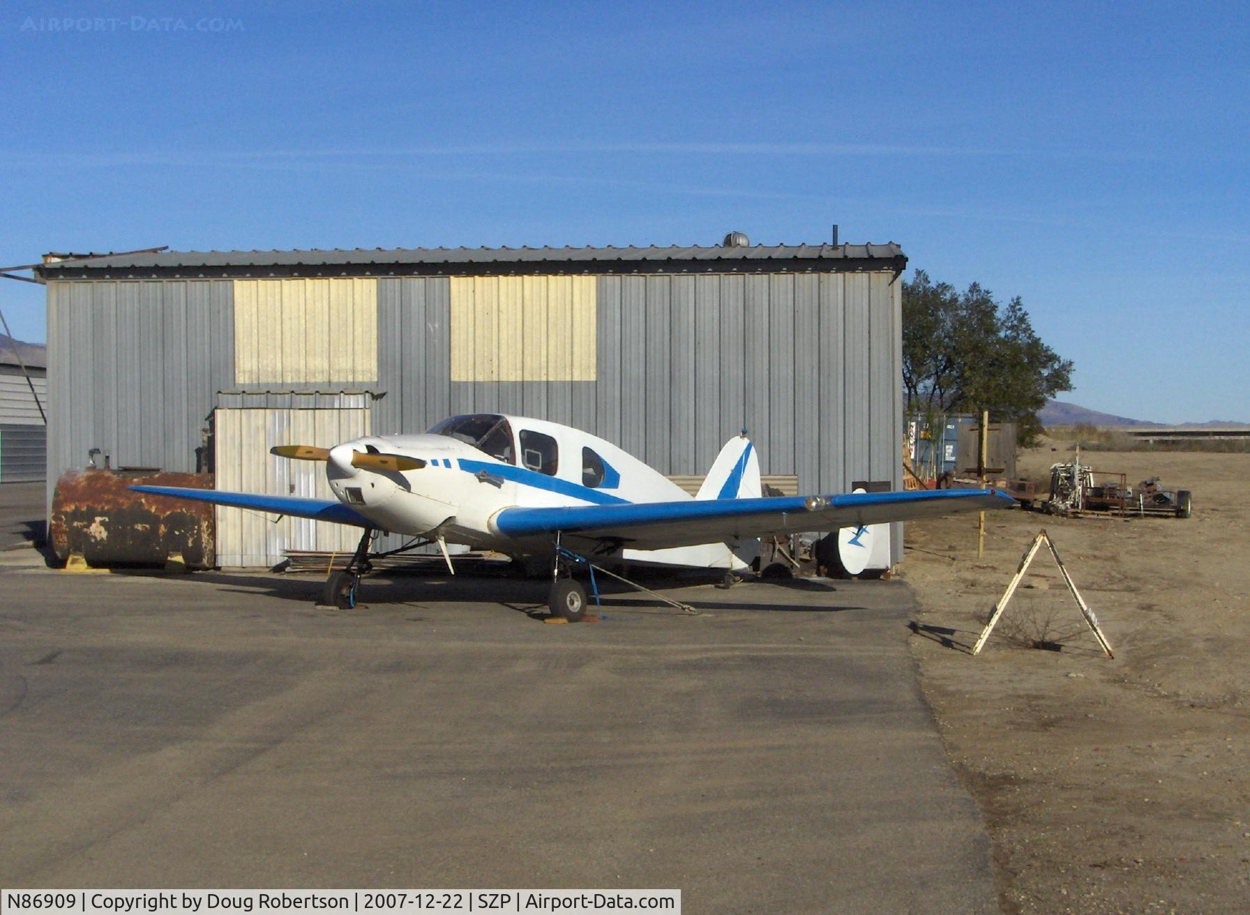 N86909, 1946 Bellanca 14-13 Cruisair Senior C/N 1271, 1946 Bellanca 14-13 CRUISAIR, Franklin 6A4150 150 Hp