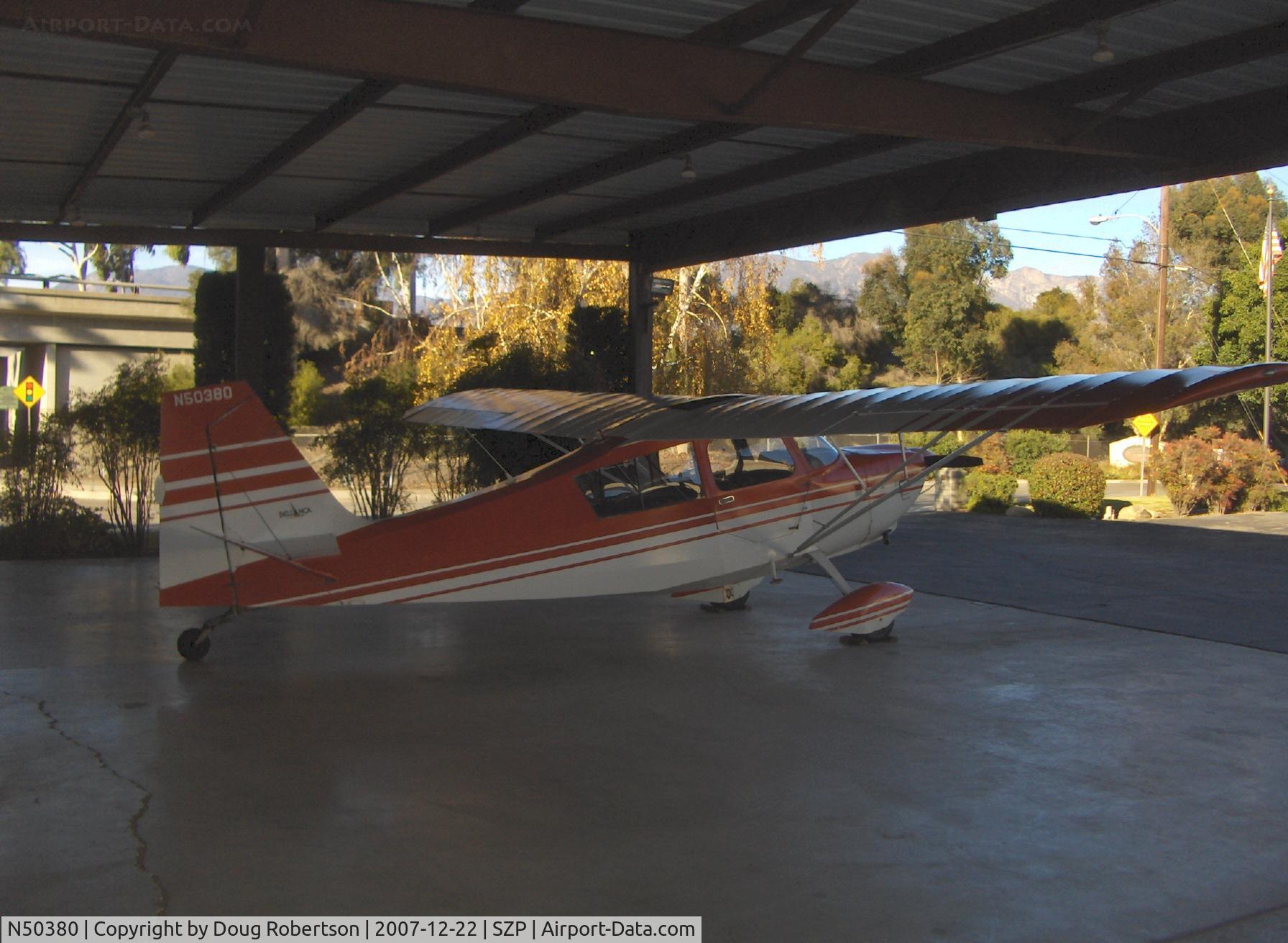N50380, 1979 Bellanca 7ECA Citabria Citabria C/N 1291-79, 1979 Bellanca 7ECA CITABRIA, Lycoming O-235 115 Hp
