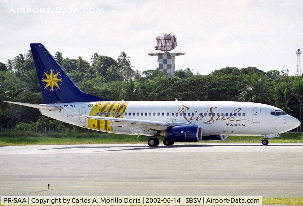 PR-SAA, 2001 Boeing 737-76Q C/N 30277, Rio-Sul (Varig)