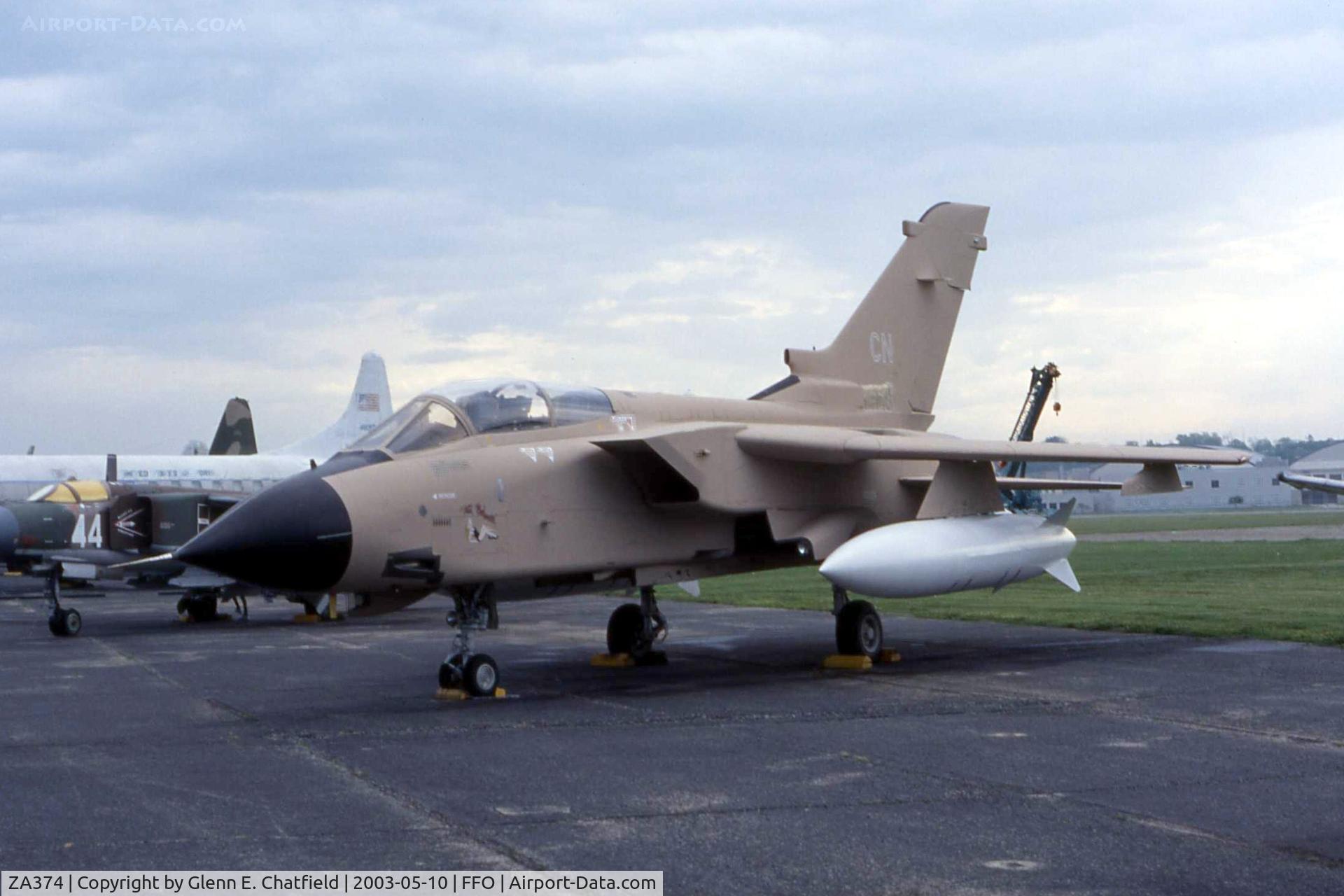ZA374, 1982 Panavia Tornado GR.1 C/N 178/BS056/3088, Tornado at the National Museum of the U.S. Air Force