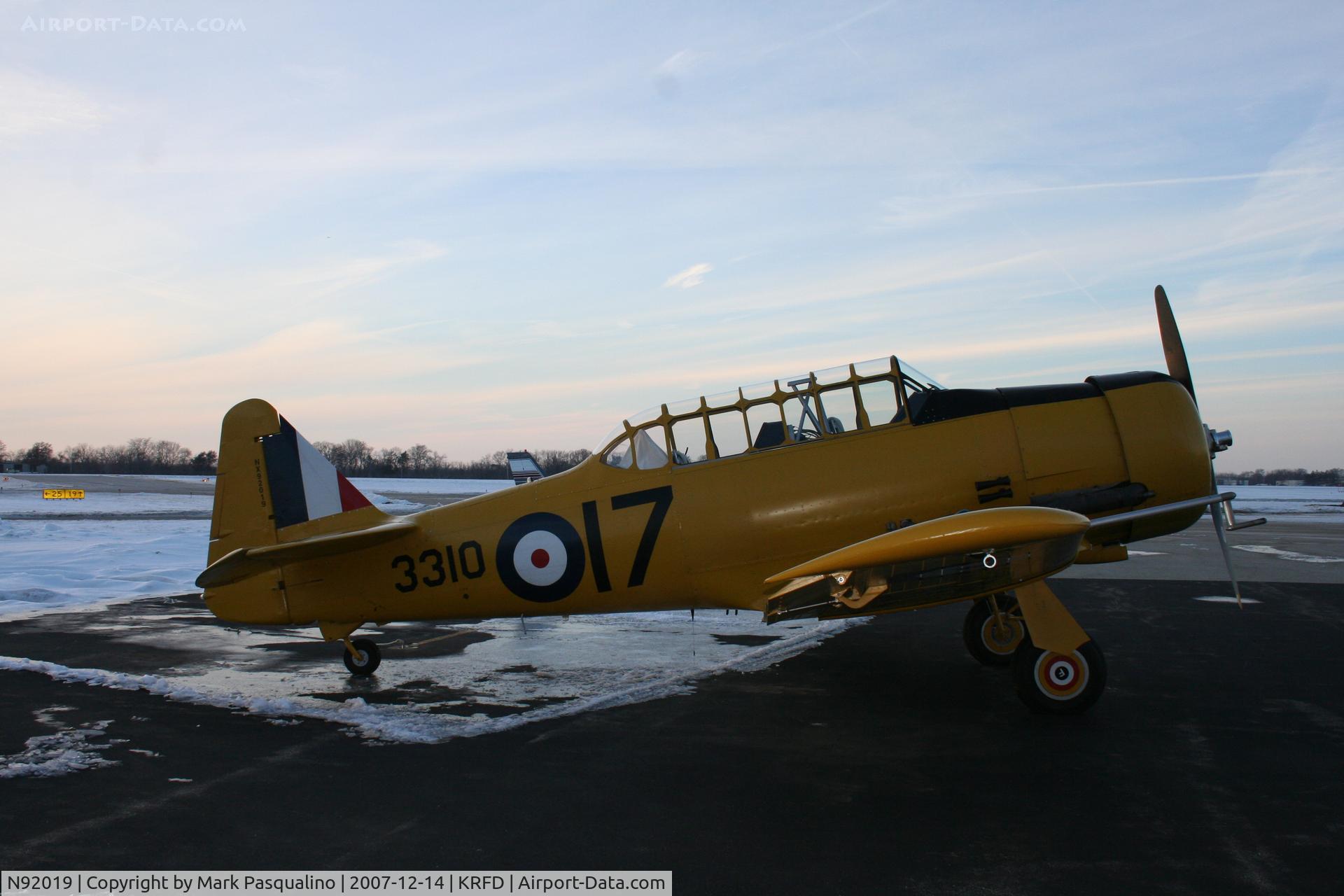 N92019, 1941 Canadian Car & Foundry T-6 Harvard Mk.II C/N 07-184, Harvard MK II