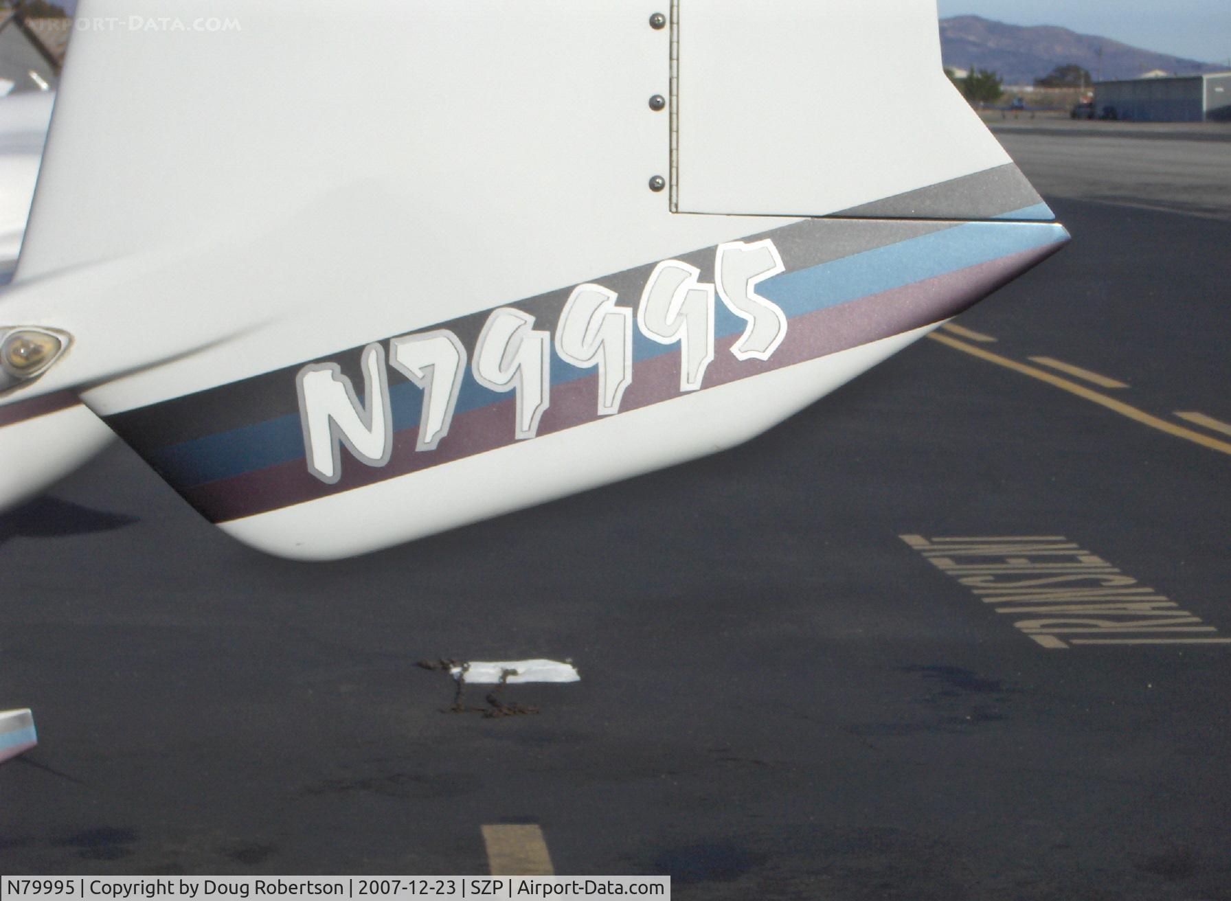 N79995, 1994 Rutan Long-EZ C/N 1897-L, 1994 Wade LONG EZ, Lycoming O-320 150 Hp