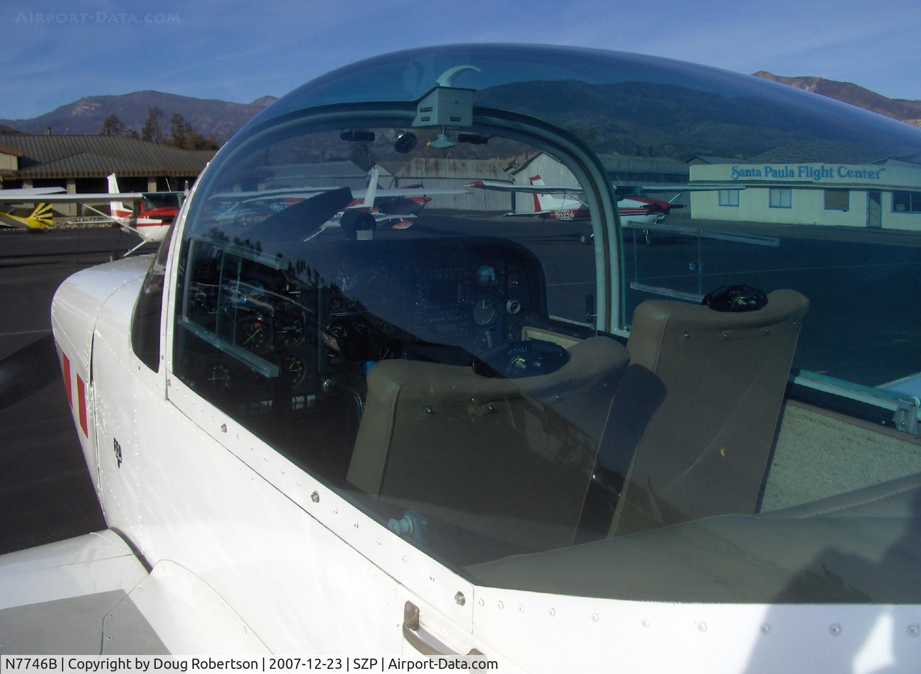 N7746B, 1992 FFA AS-202/18A-4 Bravo C/N 238, 1992 Ffa Flugzeugwerke Altenrhein AS202/18A4 BRAVO, Lycoming AEIO-360, panel & large canopy