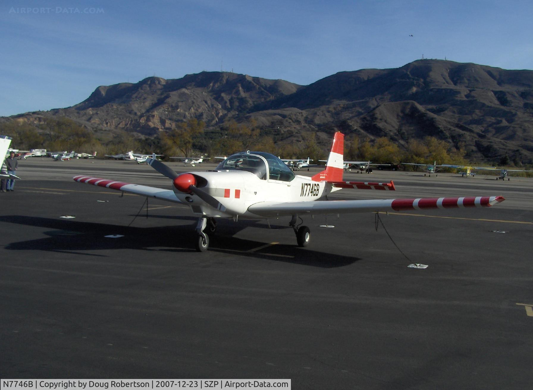 N7746B, 1992 FFA AS-202/18A-4 Bravo C/N 238, 1992 Ffa Flugzeugwerke Altenrhein AS202/18A4 BRAVO, Lycoming AEIO-360