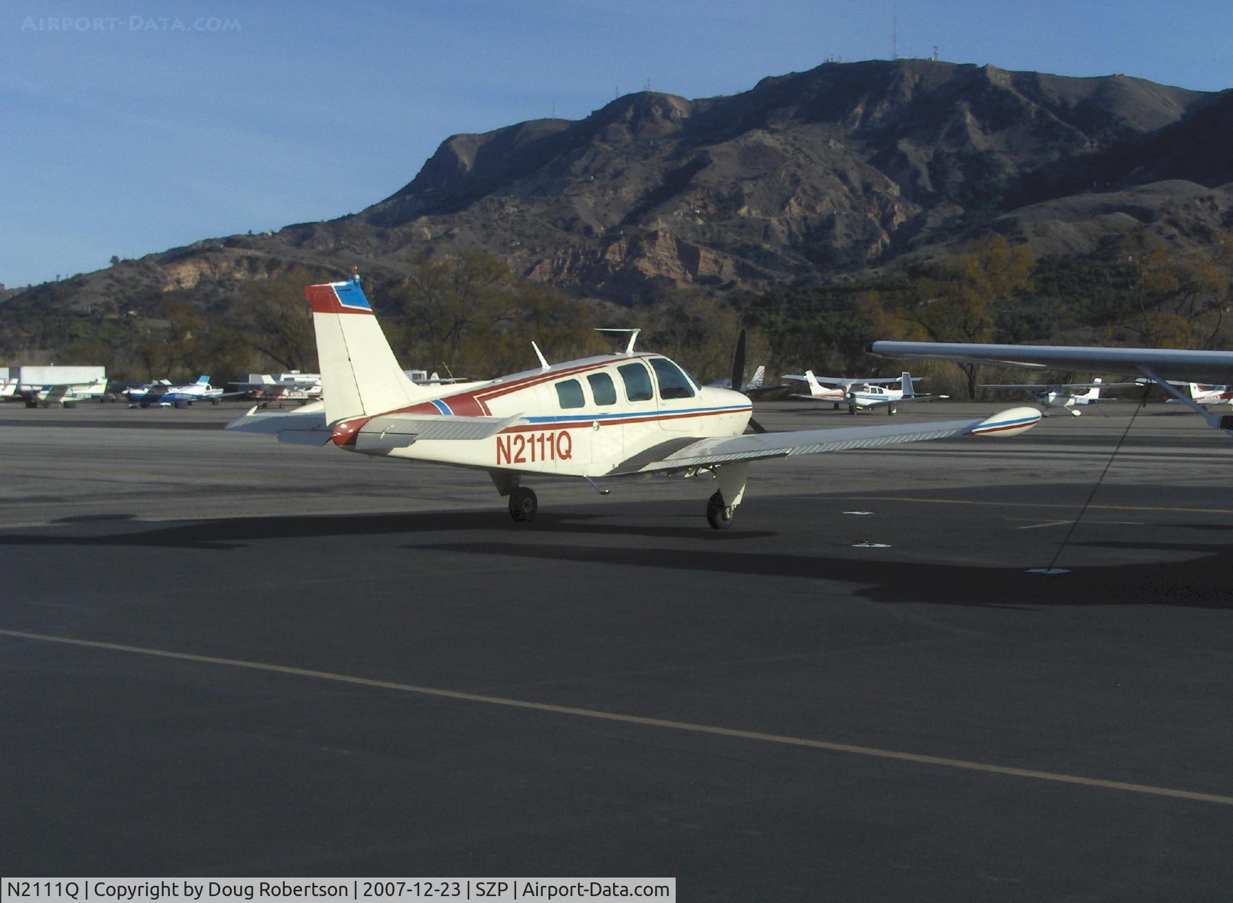N2111Q, 1969 Beech 36 Bonanza C/N E-135, 1969 Beech 36 BONANZA, Continental IO-550 300 Hp upgrade
