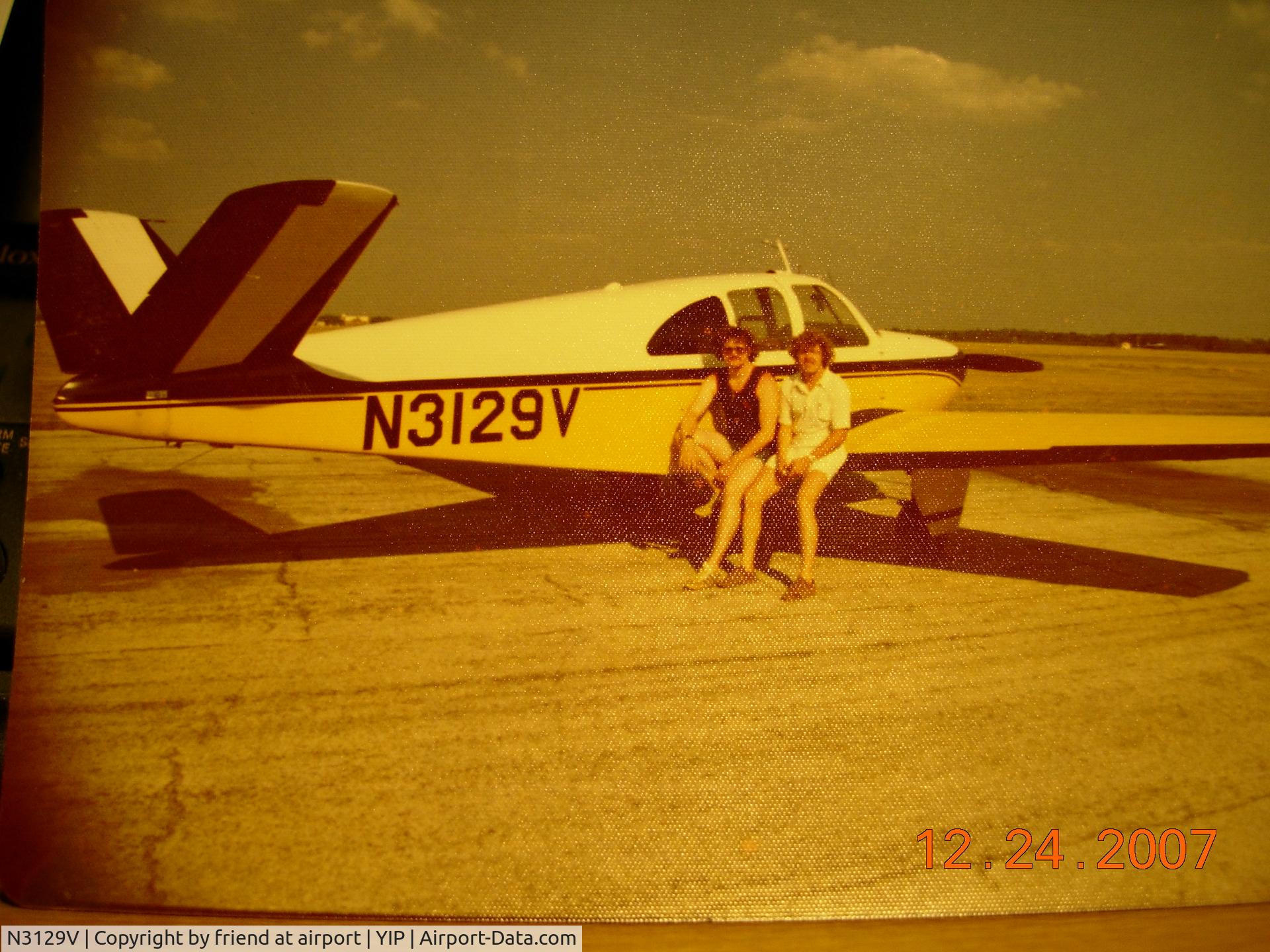 N3129V, Beech 35 Bonanza C/N D554, Ser # 554