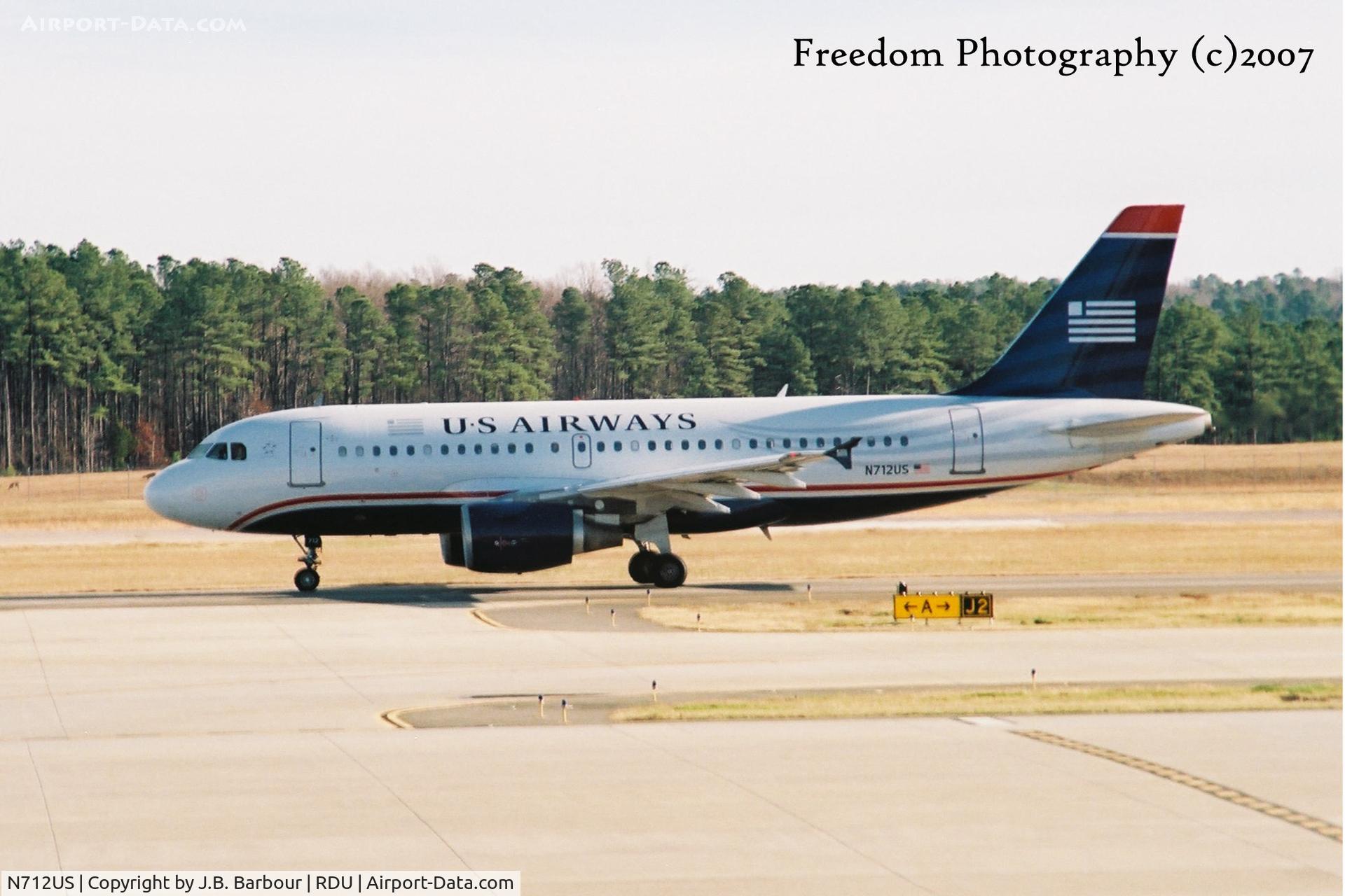 N712US, 1999 Airbus A319-112 C/N 1038, N/A