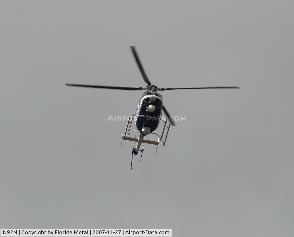 N92N, 1997 Bell 407 C/N 53093, WFTV Bell 407 by my apartment