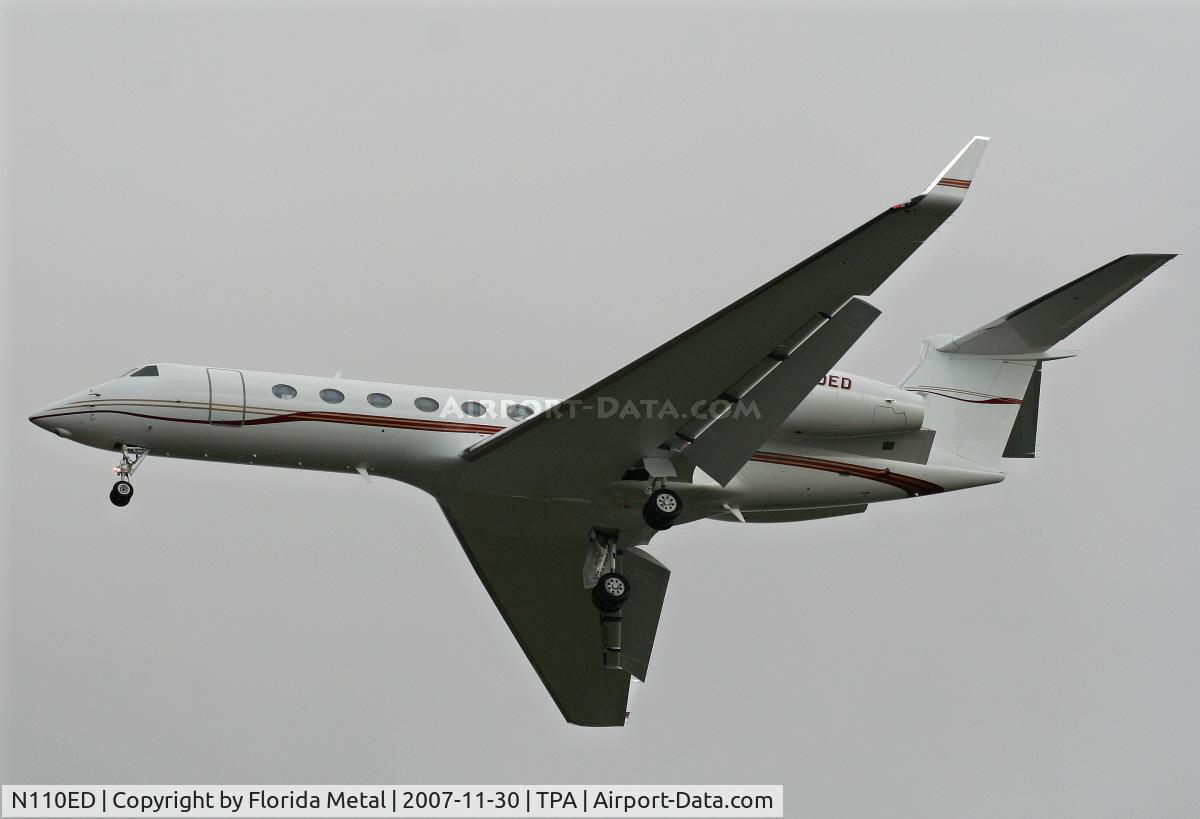 N110ED, 2006 Gulfstream Aerospace GV-SP (G500) C/N 5136, G-500