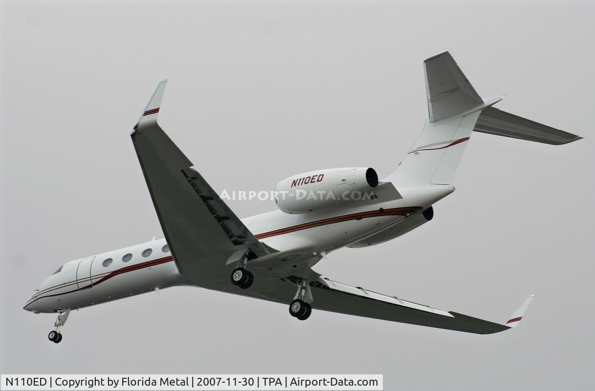 N110ED, 2006 Gulfstream Aerospace GV-SP (G500) C/N 5136, G-500