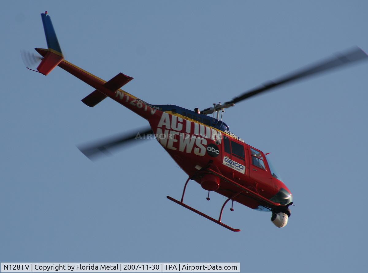N128TV, 1984 Bell 206B JetRanger III C/N 3791, ABC News Tampa