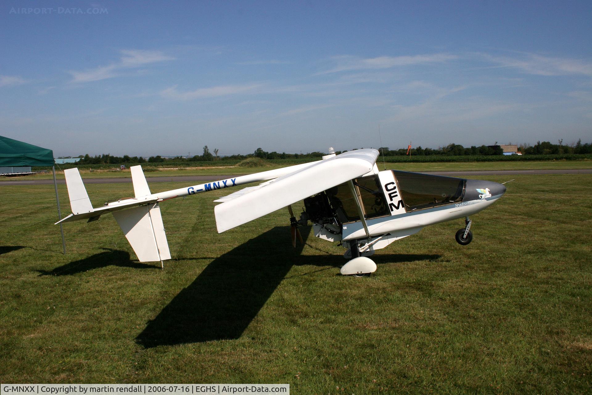 G-MNXX, 1986 CFM Shadow Series CD C/N K027, SHADOW