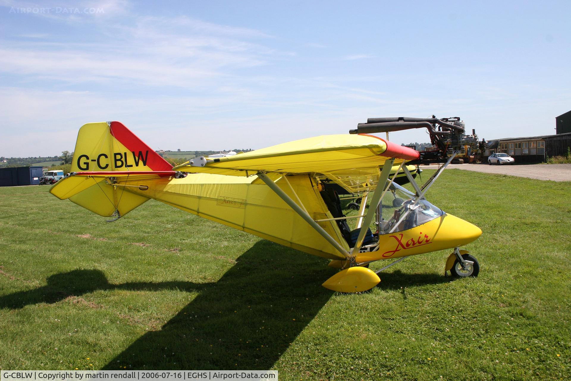 G-CBLW, 2002 X'Air Falcon V2(1) C/N BMAA/HB/209, X'AIR