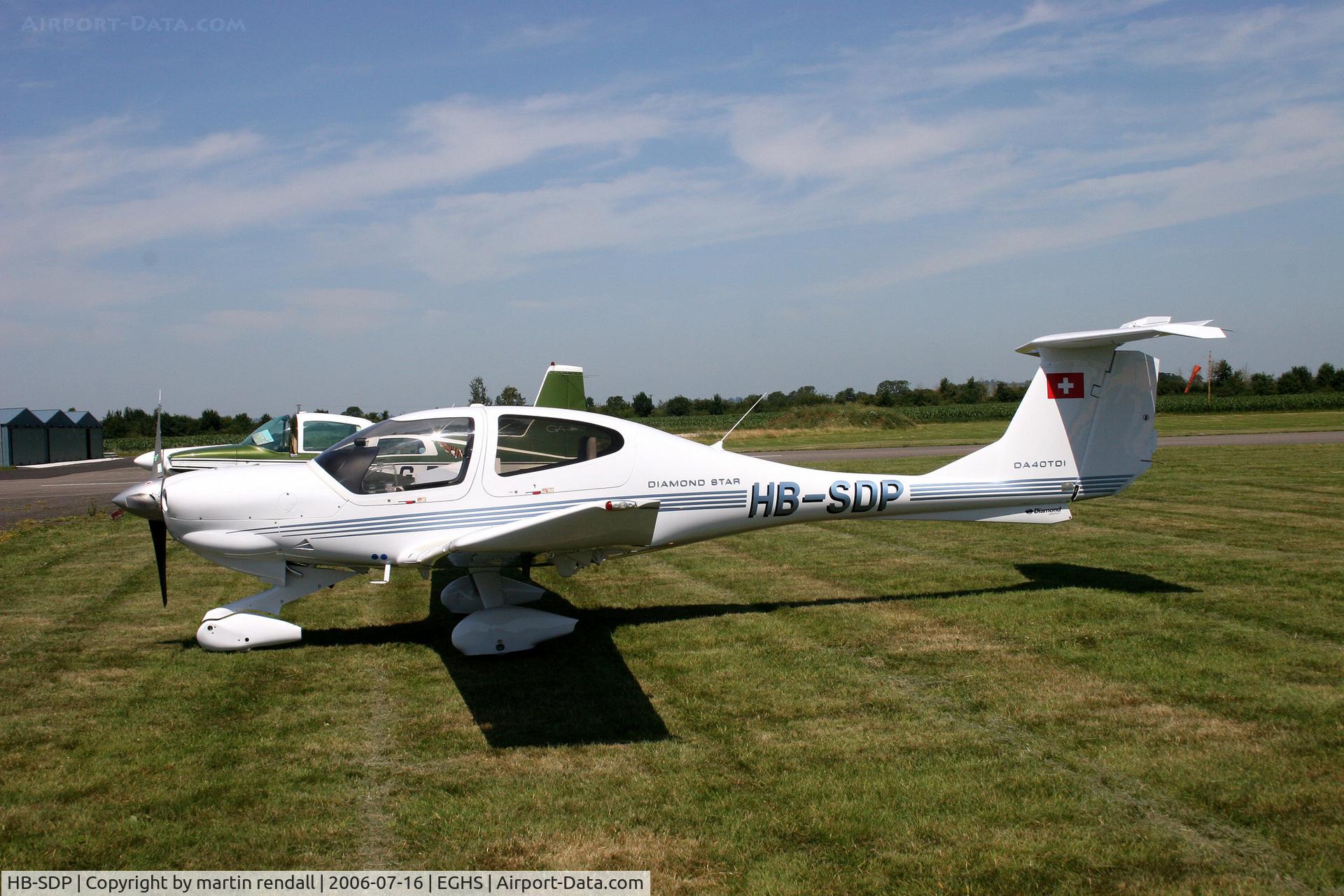 HB-SDP, 2005 Diamond DA-40D Diamond Star C/N D4.147, DA40