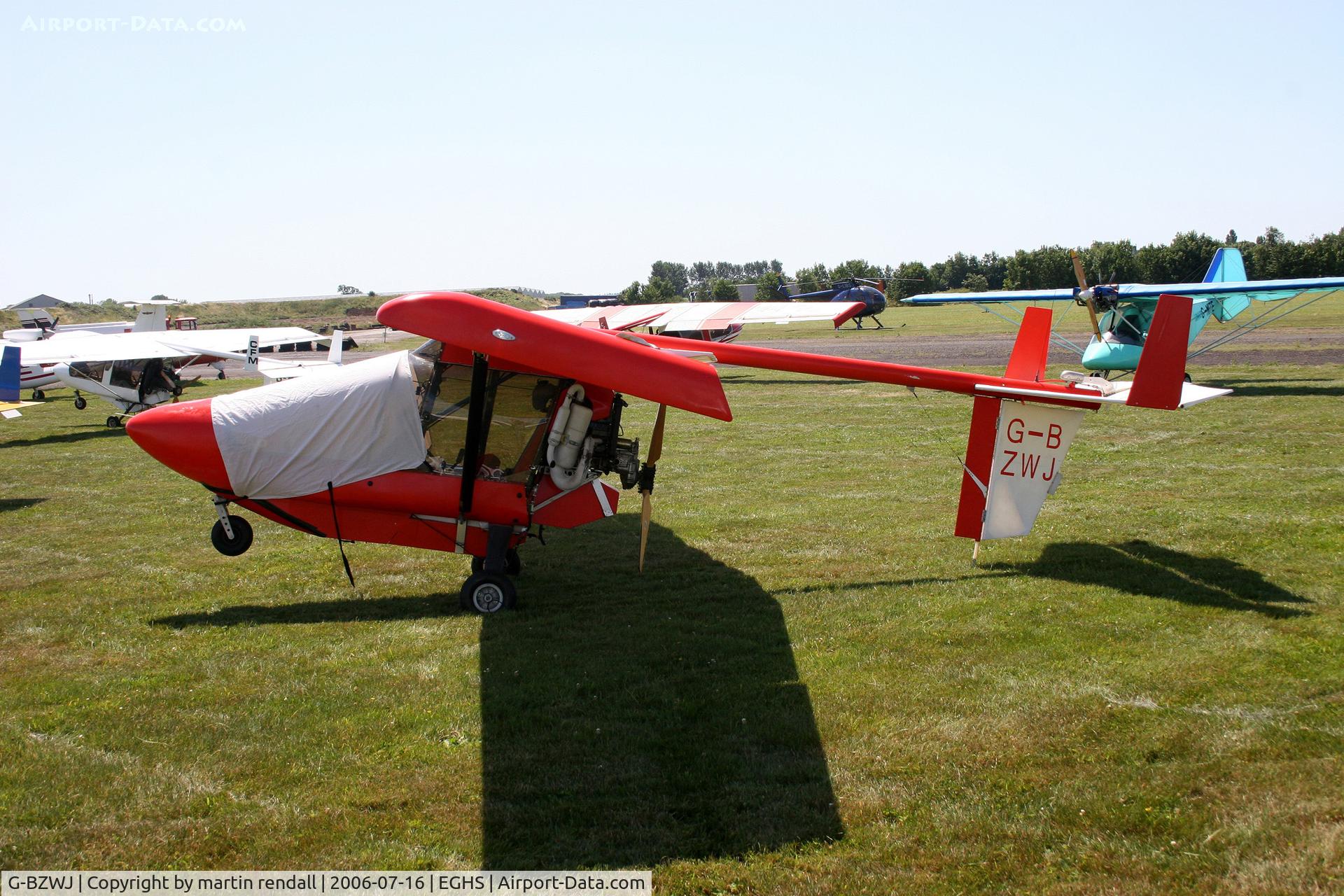 G-BZWJ, 2002 CFM Streak Shadow C/N PFA 206-13553, SHADOW