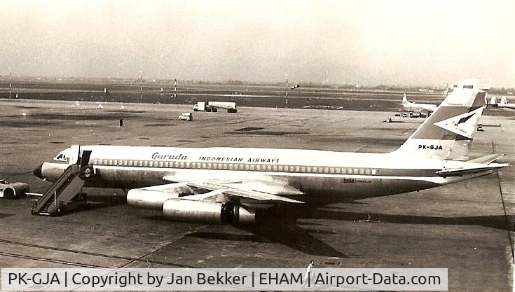 PK-GJA, 1961 Convair CV-990-30A-5 Coronado C/N 30-10-3, Schiphol 1965