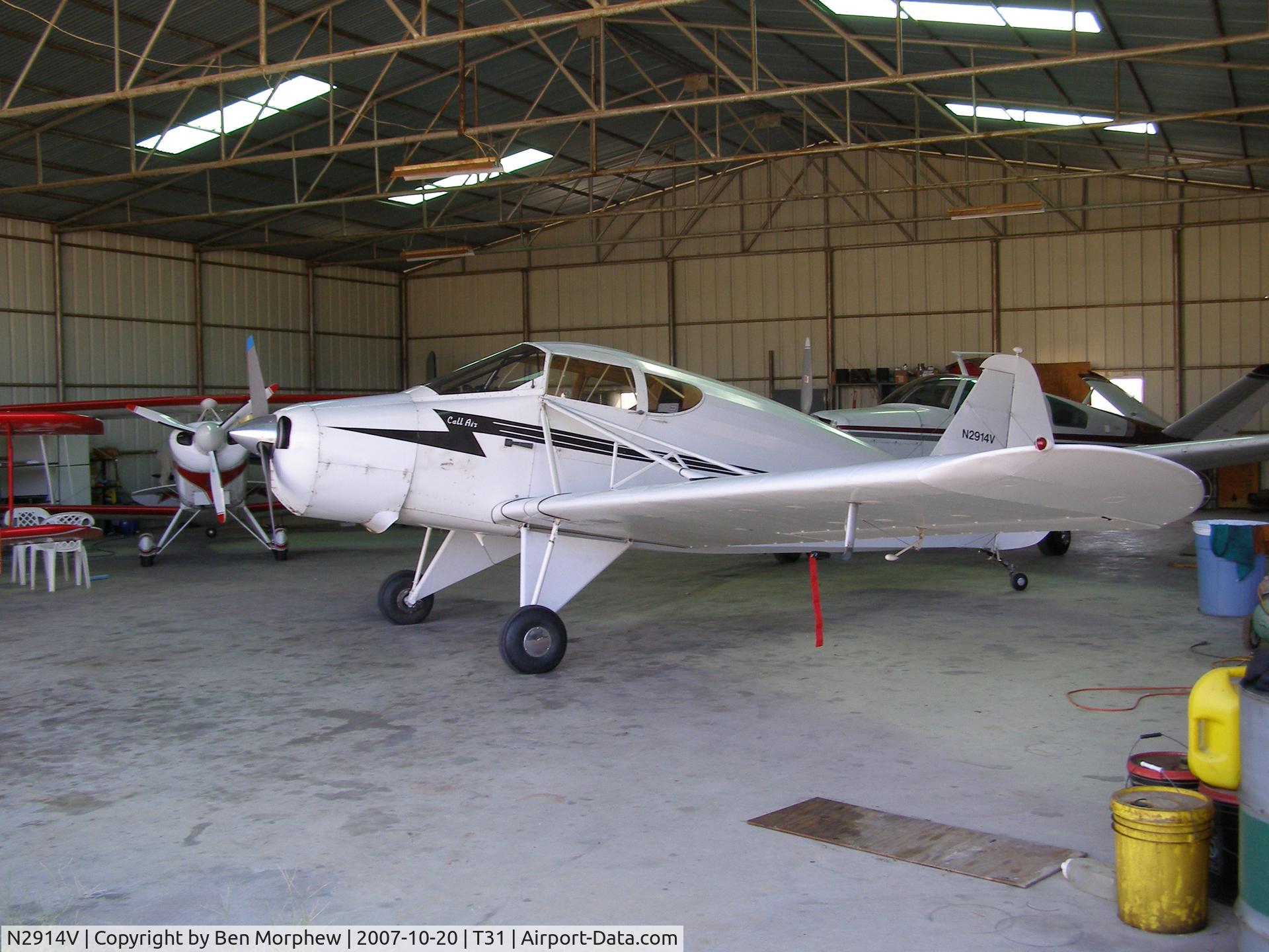 N2914V, 1950 Callair A-2 C/N 130, Callair A-2