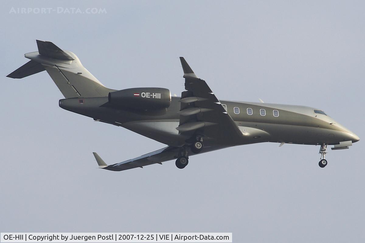 OE-HII, Bombardier Challenger 300 (BD-100-1A10) C/N 20111, Bombardier BD-100 1A10