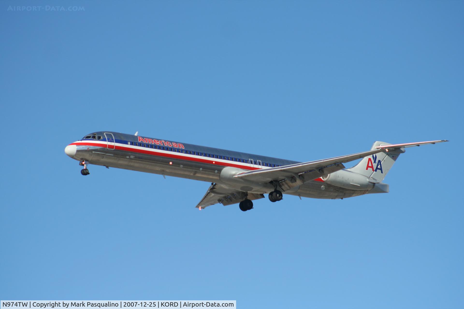 N974TW, 1999 McDonnell Douglas MD-83 (DC-9-83) C/N 53624, MD-83