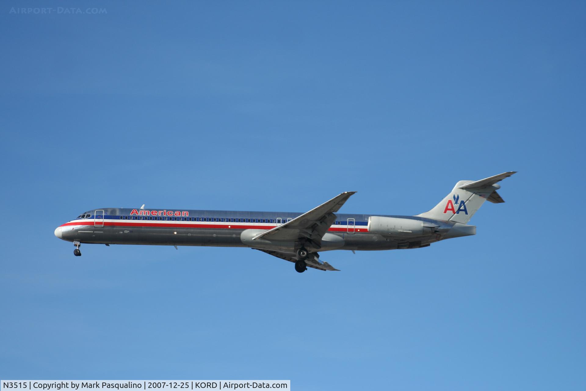 N3515, 1990 McDonnell Douglas MD-82 (DC-9-82) C/N 49892, MD-82