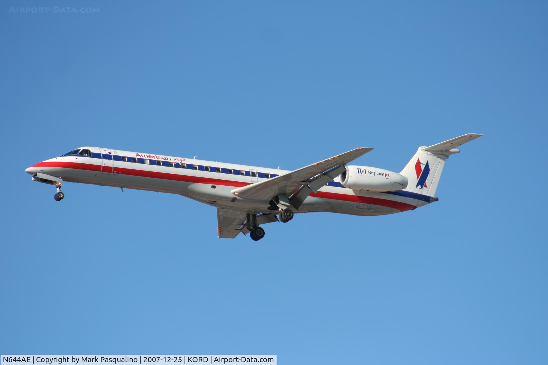 N644AE, 1999 Embraer ERJ-145LR (EMB-145LR) C/N 145204, EMB-145LR