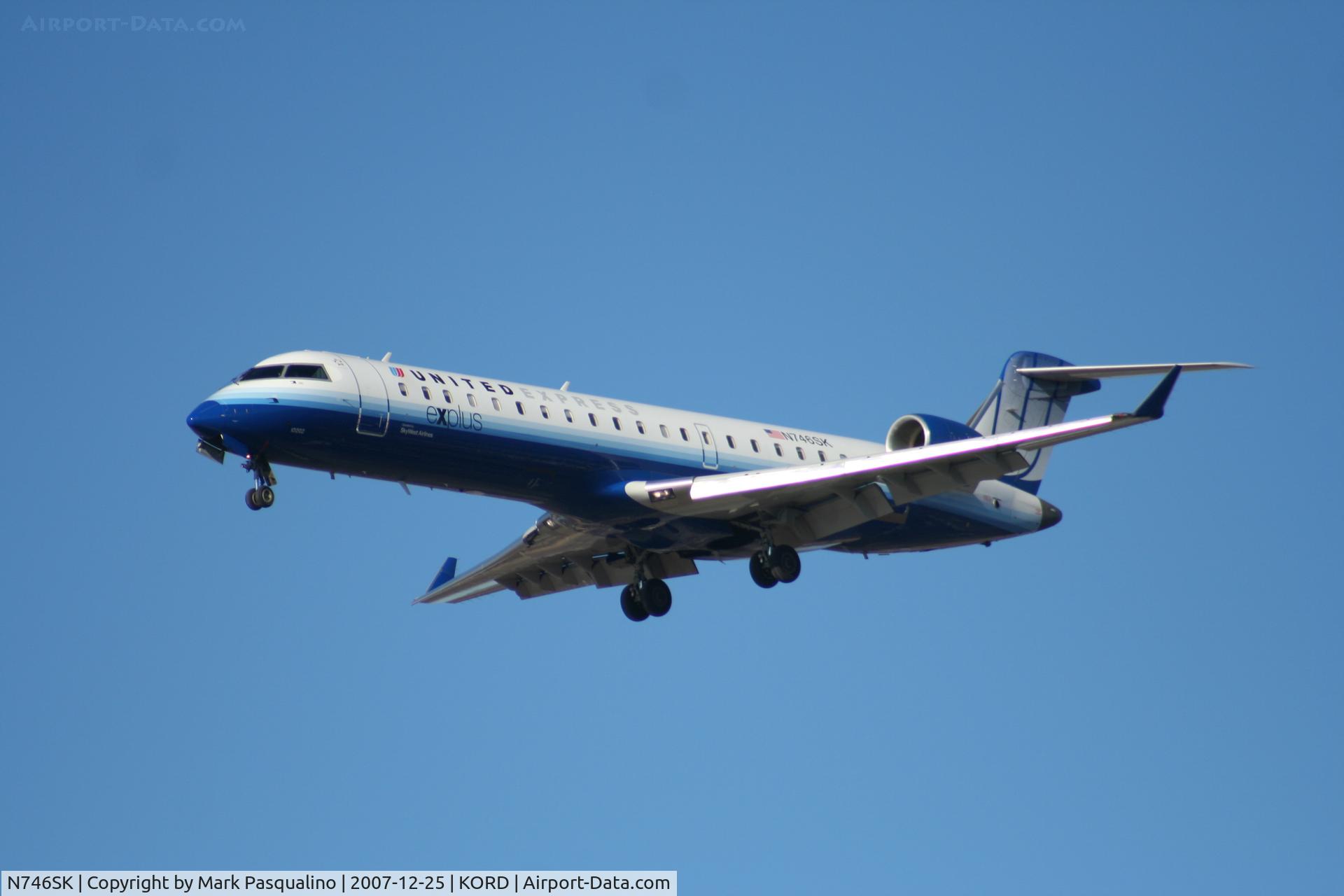 N746SK, 2005 Bombardier CRJ-700 (CL-600-2C10) Regional Jet C/N 10202, CL-600-2C10