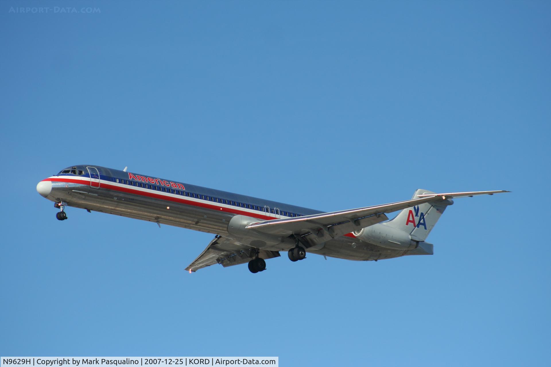 N9629H, 1998 McDonnell Douglas MD-83 (DC-9-83) C/N 53599, MD-83
