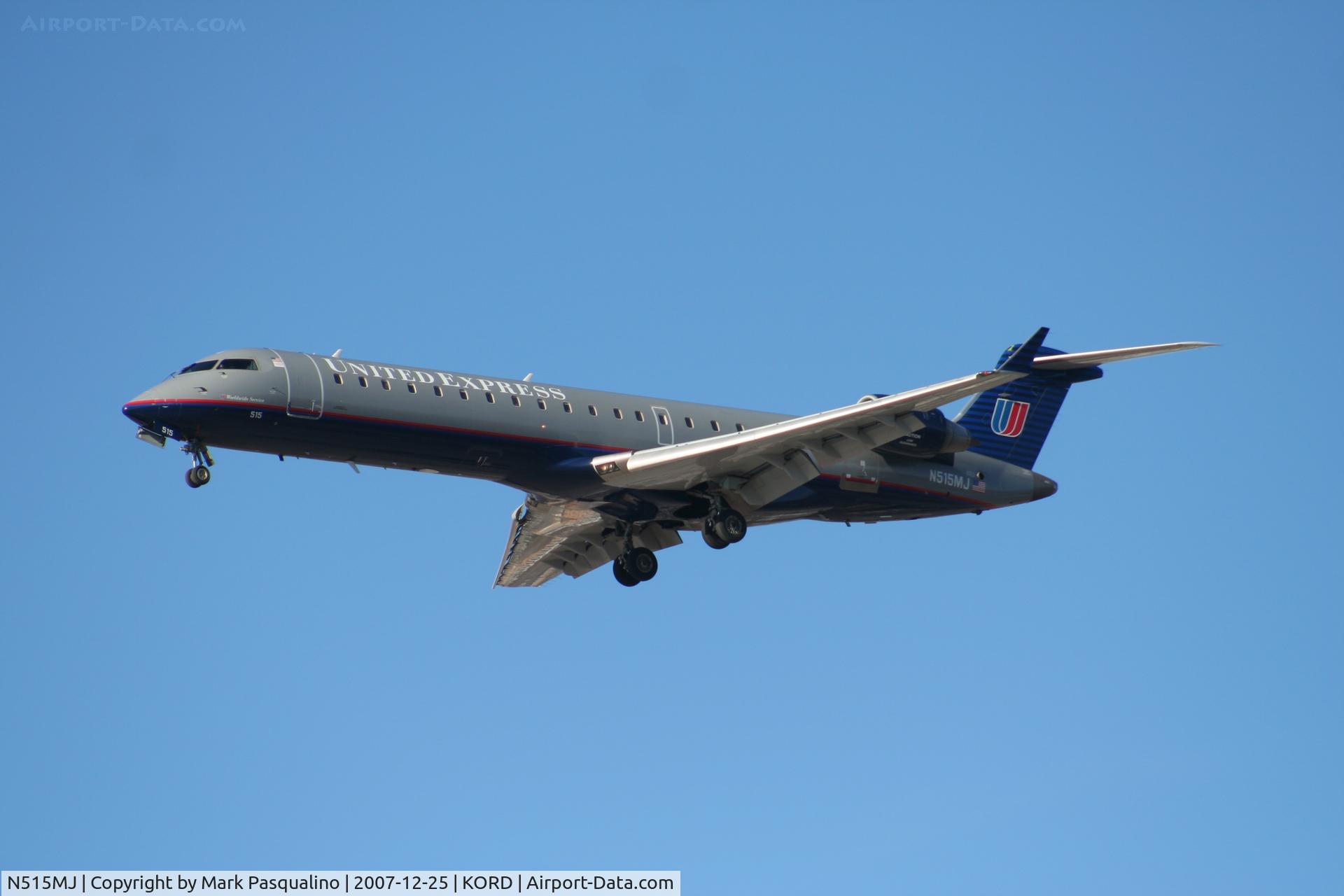 N515MJ, 2003 Bombardier CRJ-700 (CL-600-2C10) Regional Jet C/N 10117, CL-600-2C10