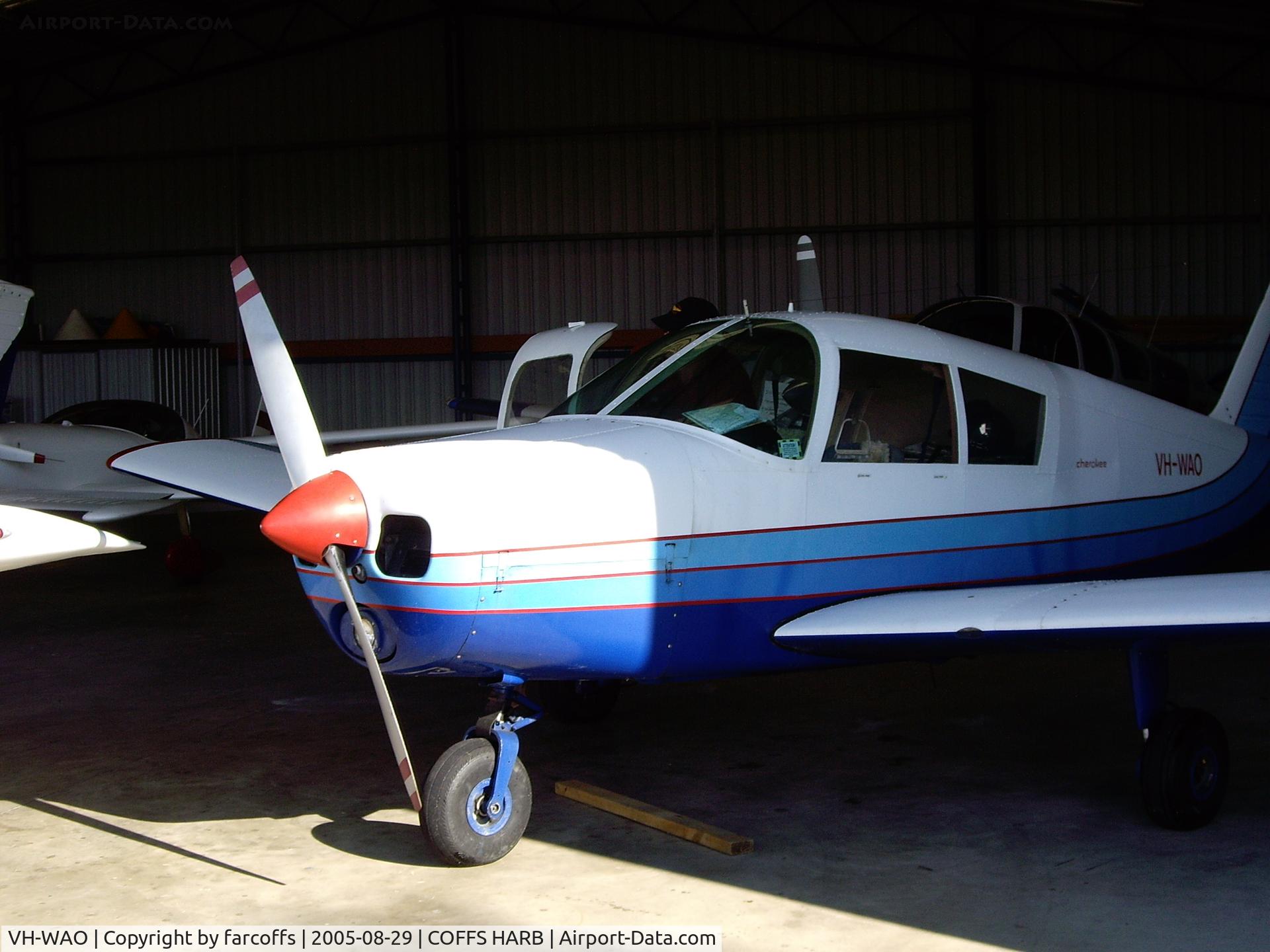 VH-WAO, 1970 Piper PA-28-140 C/N 28-26512, Pa28 140