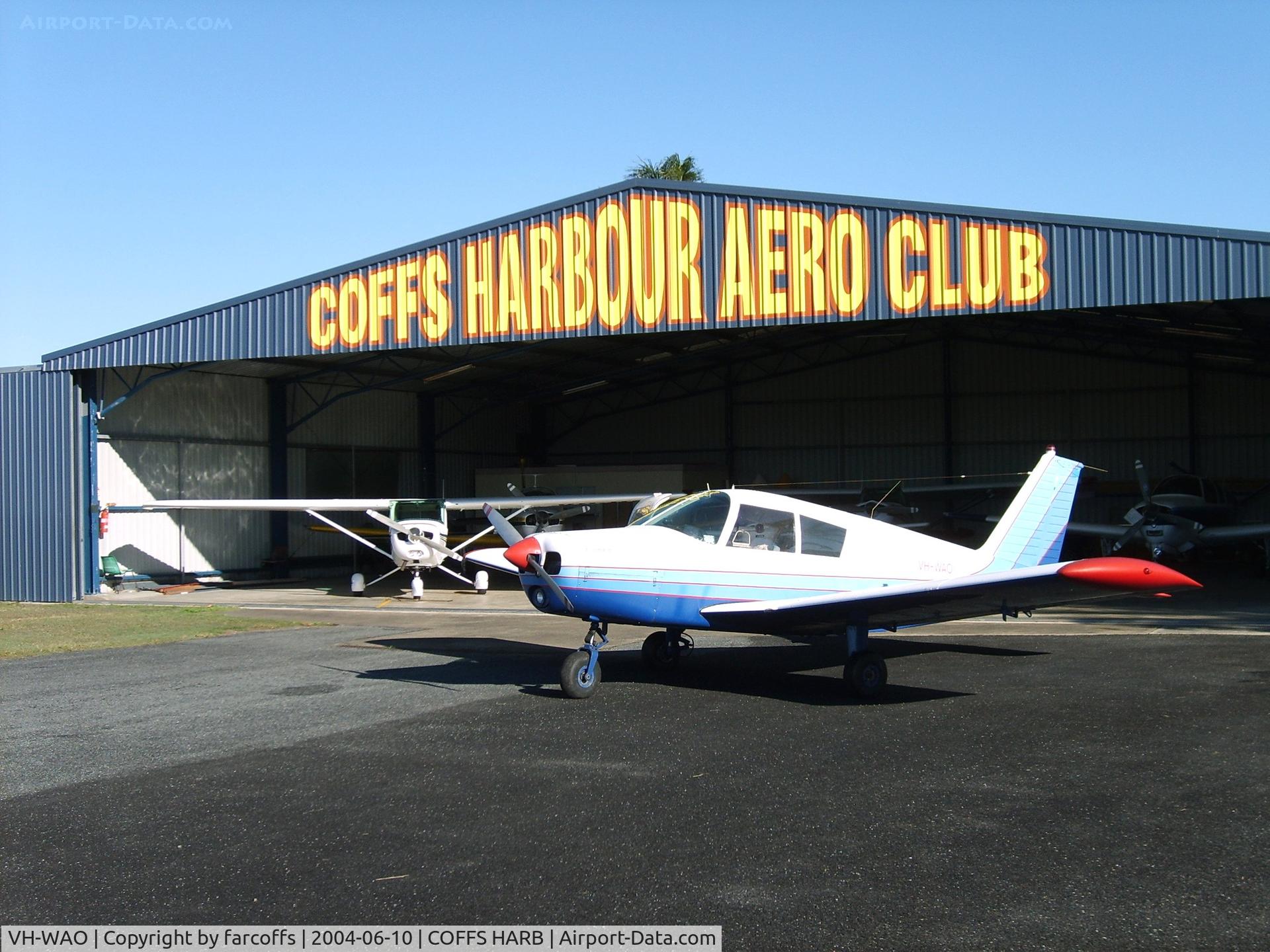 VH-WAO, 1970 Piper PA-28-140 C/N 28-26512, Piper 140 cherokee based at Coffs Harbour