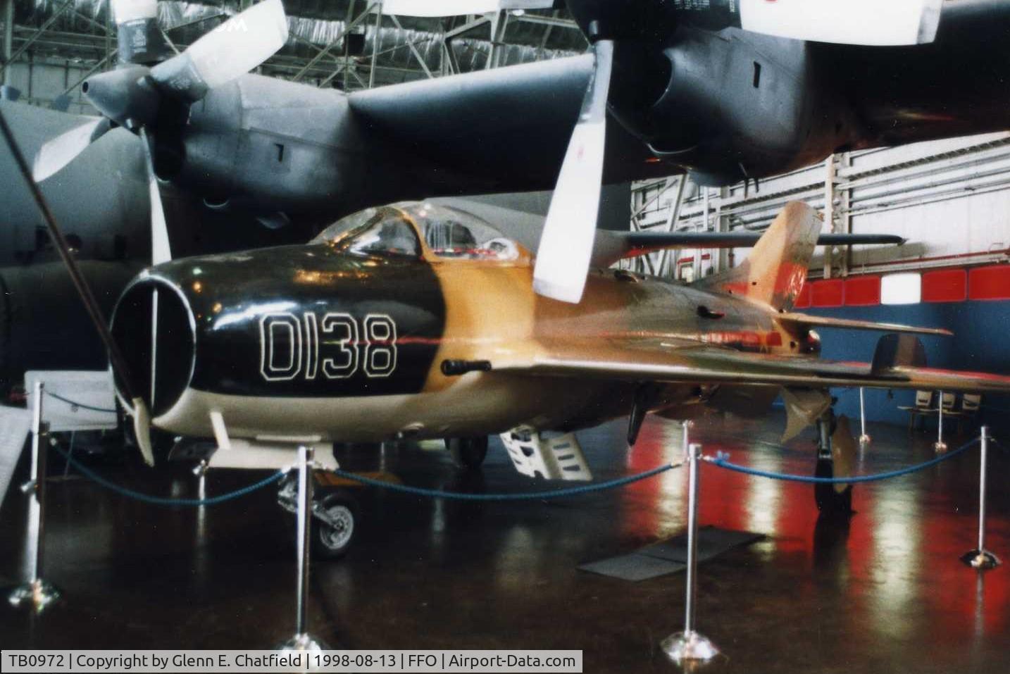 TB0972, Mikoyan-Gurevich MiG-19S C/N 0915372, MiG-19S