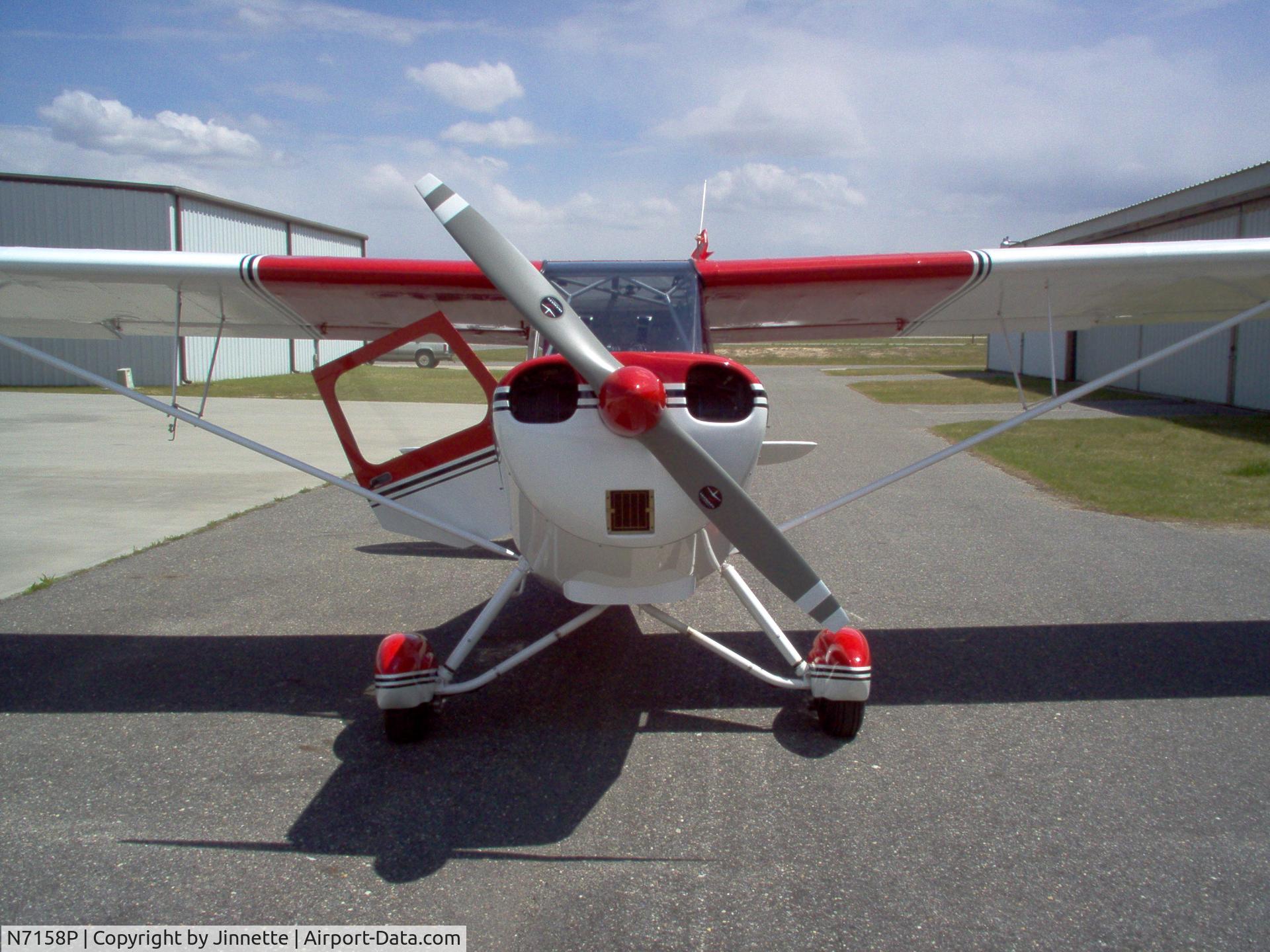 N7158P, 1963 Champion 7GCB C/N 175, Modified Nose Bowl by Woods Aviation