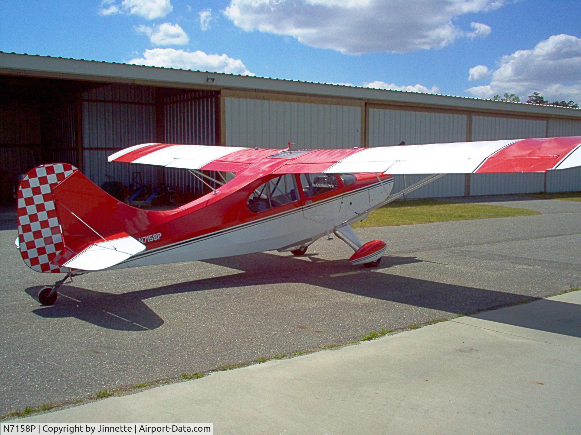 N7158P, 1963 Champion 7GCB C/N 175, 150 HP with Flaps