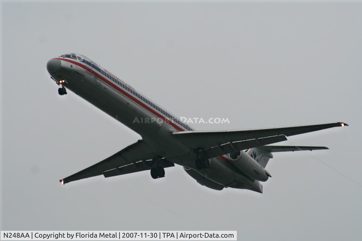 N248AA, 1984 McDonnell Douglas MD-82 (DC-9-82) C/N 49259, American