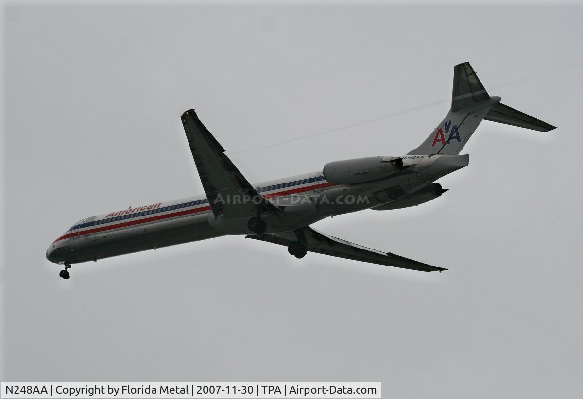 N248AA, 1984 McDonnell Douglas MD-82 (DC-9-82) C/N 49259, American
