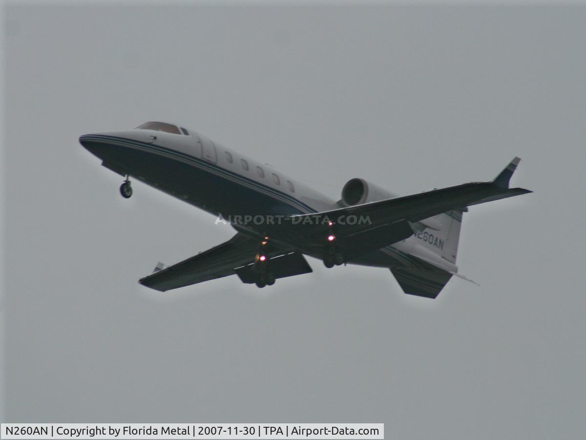 N260AN, 1998 Learjet Inc 60 C/N 124, Lear 60