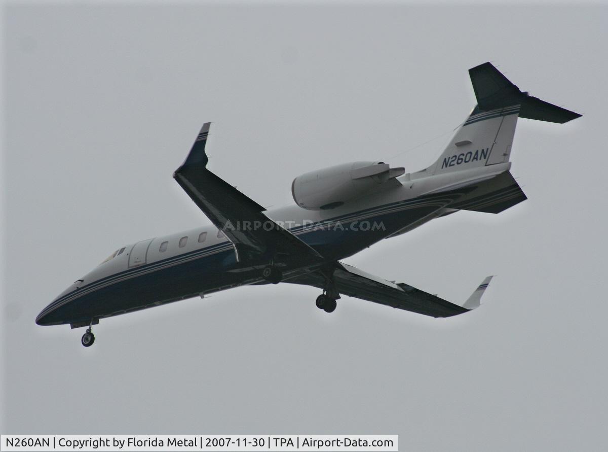 N260AN, 1998 Learjet Inc 60 C/N 124, Lear 60