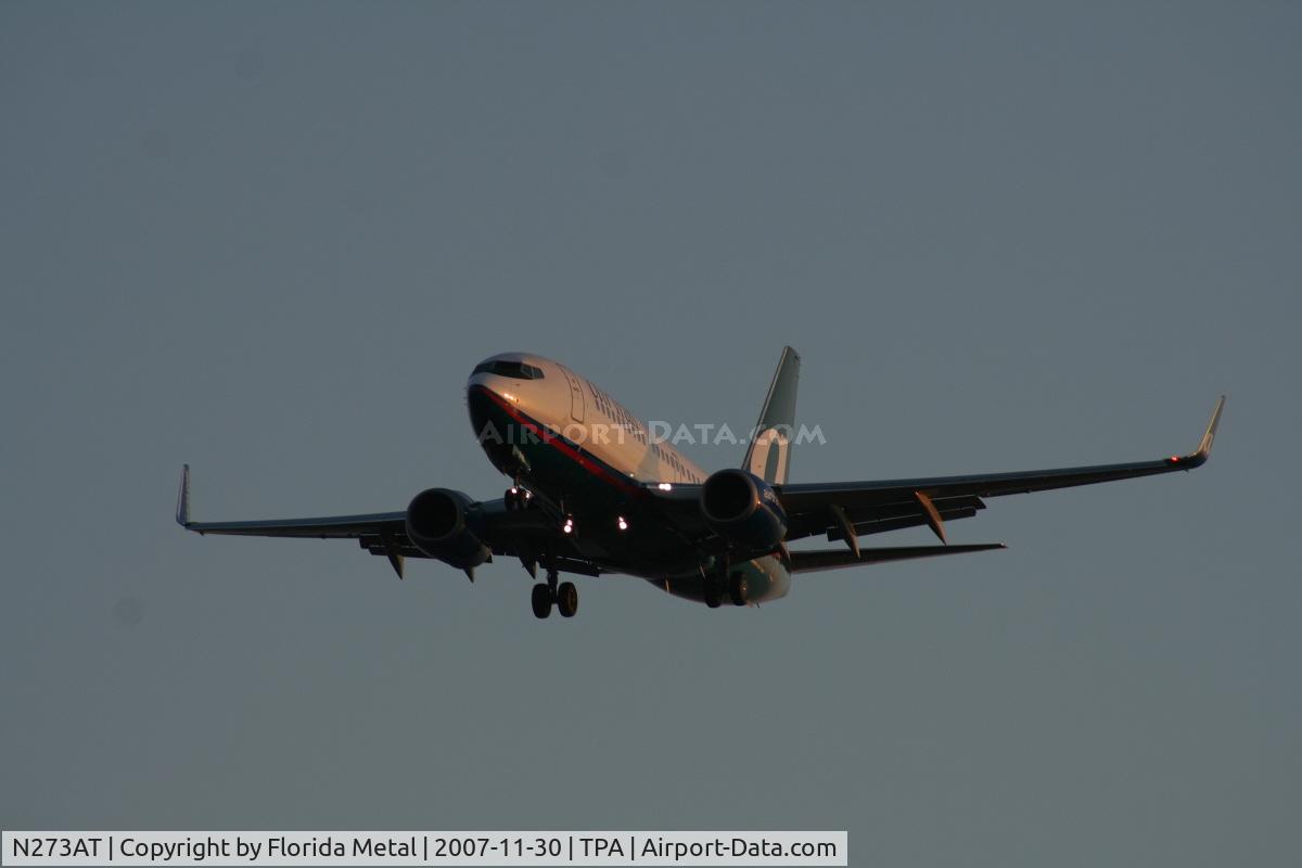 N273AT, 2005 Boeing 737-76N C/N 32662, Air Tran