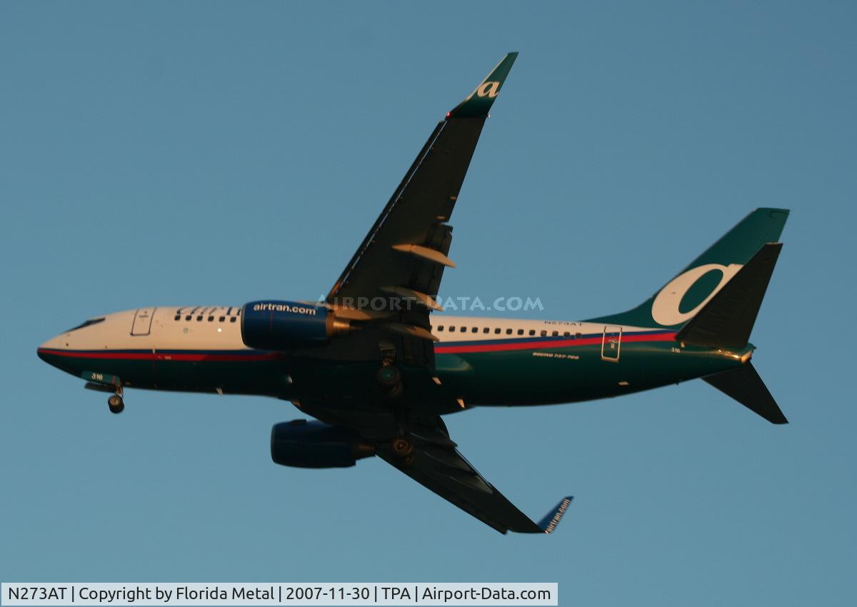 N273AT, 2005 Boeing 737-76N C/N 32662, Air Tran