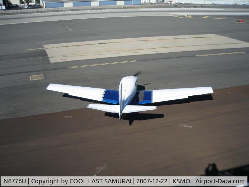 N6776U, 1963 Mooney M20C Ranger C/N 2498, SMO Transient Parking