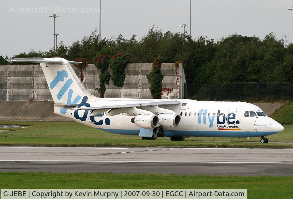G-JEBE, 1991 British Aerospace BAe.146-300 C/N E3206, Flybe.com 146