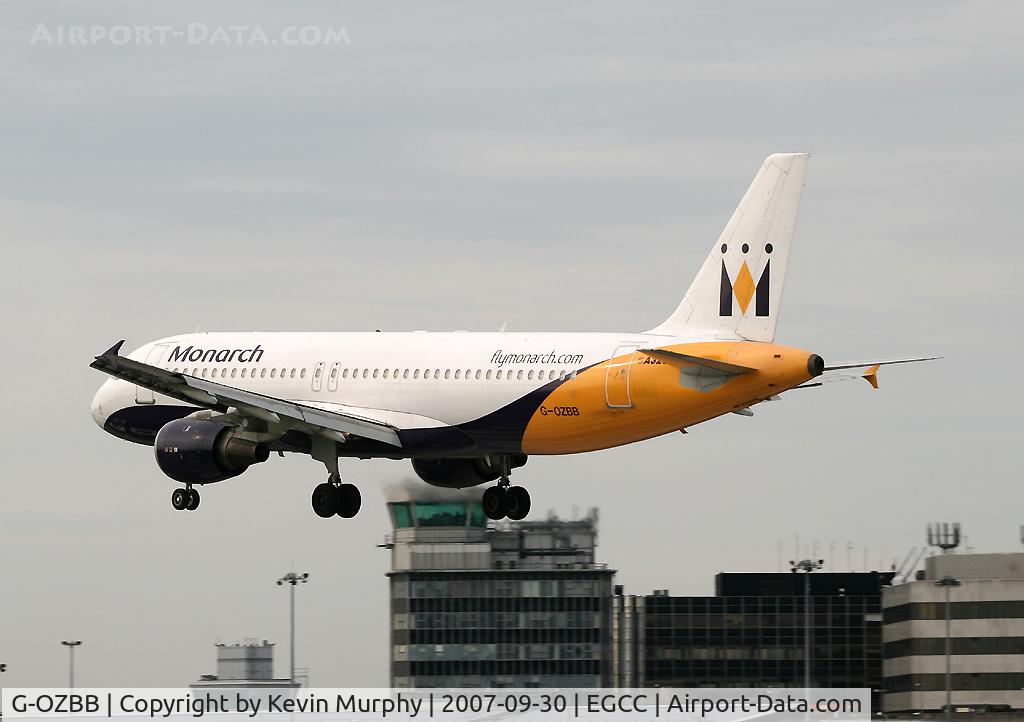 G-OZBB, 1994 Airbus A320-212 C/N 389, Monarch A320