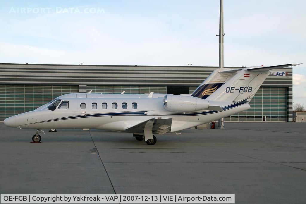 OE-FGB, 2007 Cessna 525A CitationJet CJ2 C/N 525A-0362, Cessna 525A Citationjet 2