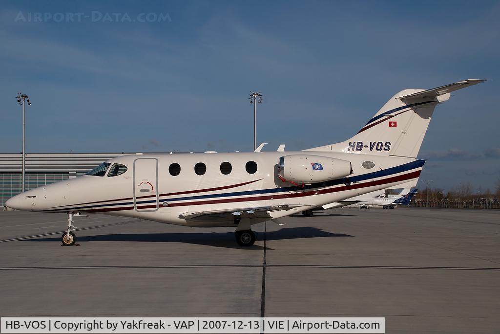 HB-VOS, 2007 Raytheon 390 Premier IA C/N RB-187, Raytheon Premier 390